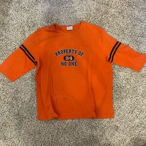 Bold Orange Short Sleeve Tee